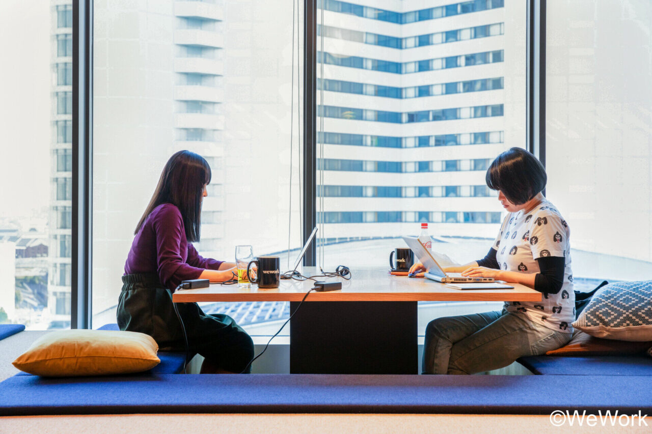 20181228 WeWork Ocean Gate - Common Areas - Work Nook-3