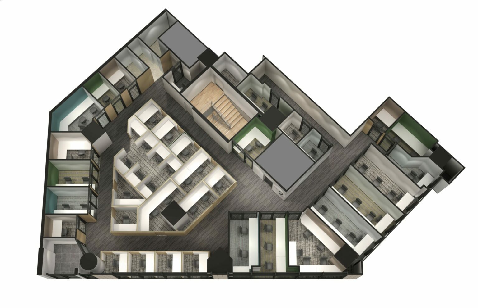 MID POINT武蔵小杉_2階鳥瞰図