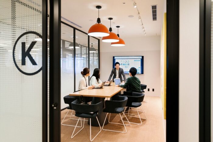 weworkの会議室