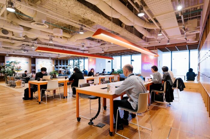 weworkラウンジ