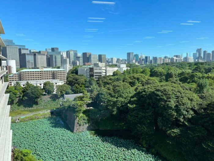 九段会館テラスの眺望