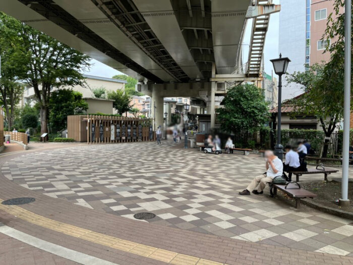 音羽 江戸川橋ビル 　経路　江戸川公園