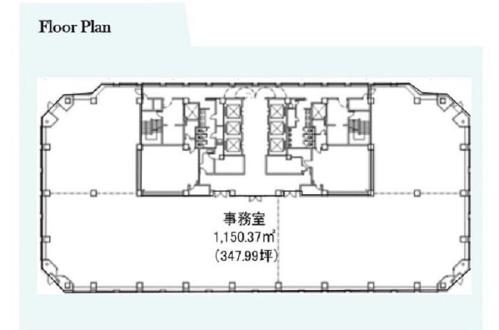 大森ベルポートＥ館 平面図