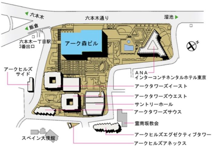 アーク森ビル併設施設