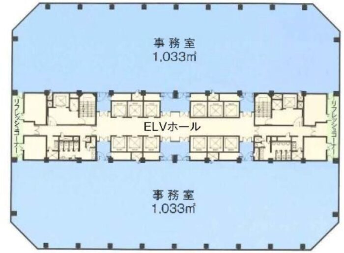 幕張テクノガーデンフロアレイアウト