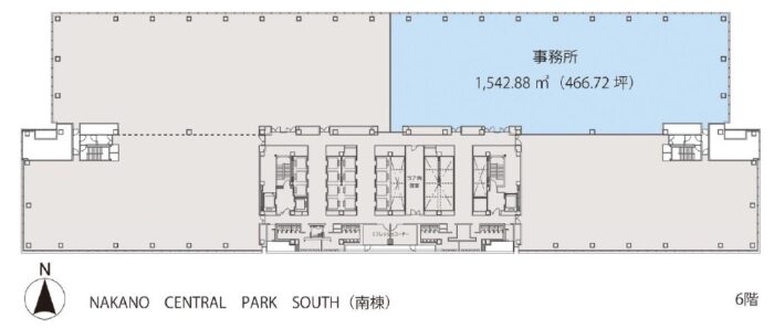 中野セントラルパークサウスレイアウト