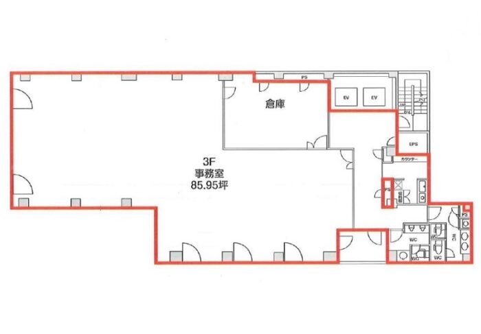 新橋フロンティアビルディング 図面