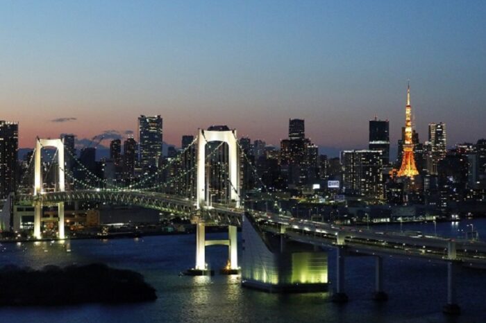 トレードピアお台場の夜景