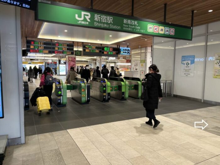 新宿駅 新南改札