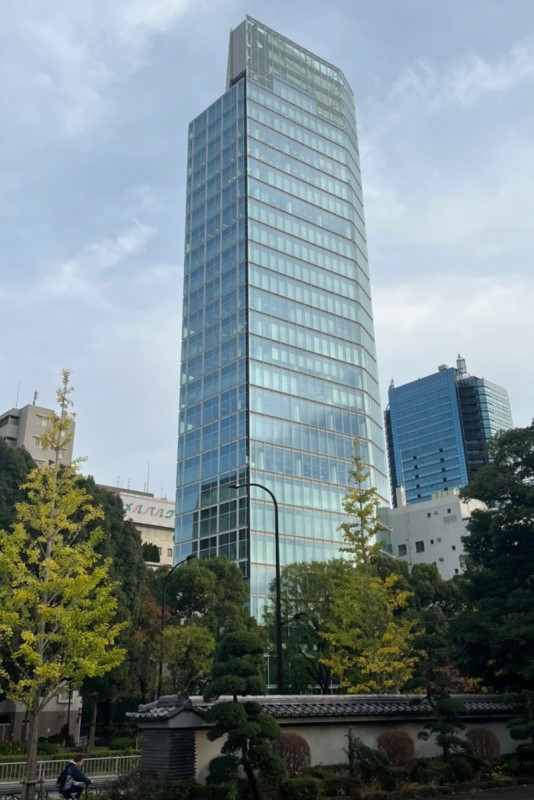 芝公園フロントタワー 外観 縦