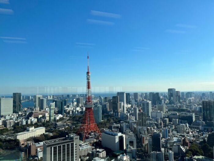 アークヒルズ仙石山森タワー　眺望東京タワー