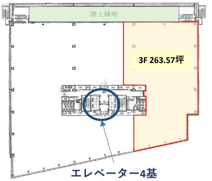 Daiwa麻布テラスの平面図