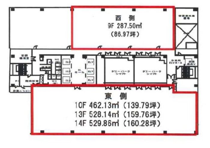 川崎日進町ビルディング平面図