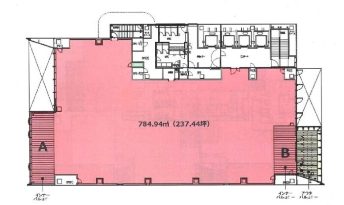 3rd-MINAMI-AOYAMA　8階平面図