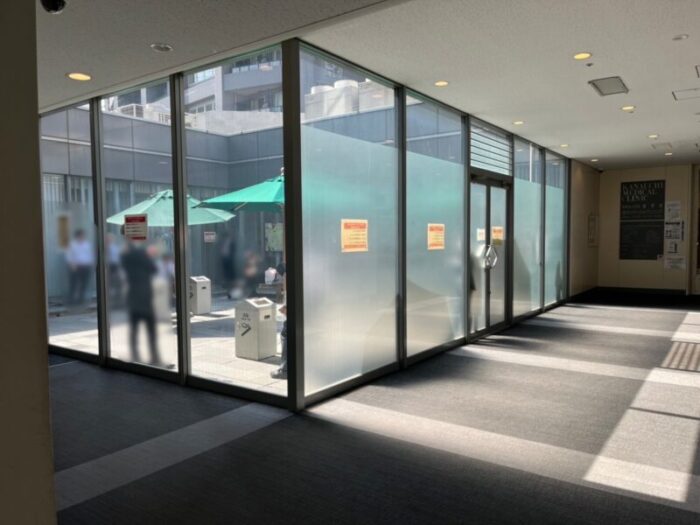西新宿プライムスクエアの喫煙室