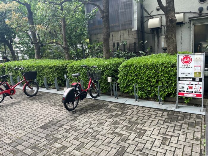 DS海岸ビルの設備　レンタサイクル