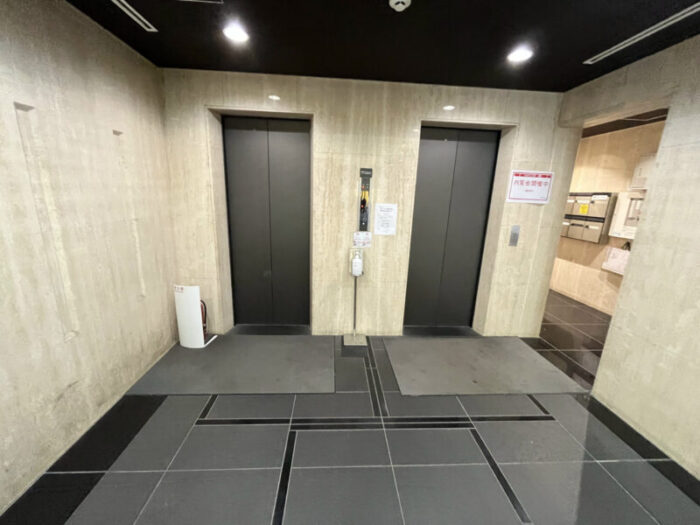 VORT三田エレベーターホール