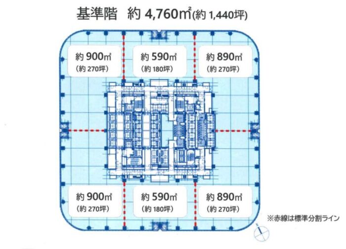 麻布台ヒルズ平面図