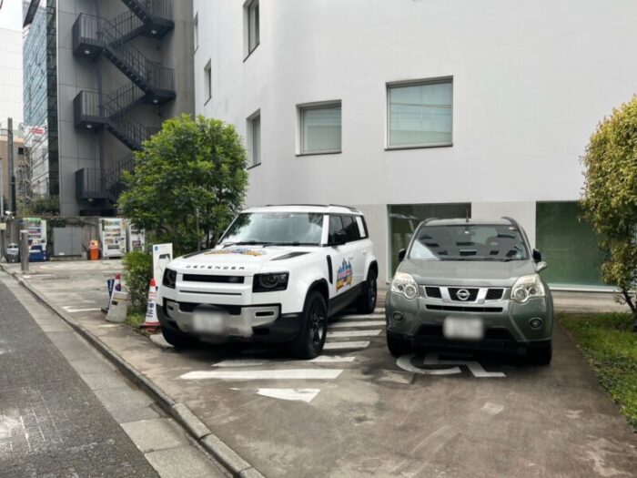 ヒューリック青山第二ビルの駐車場