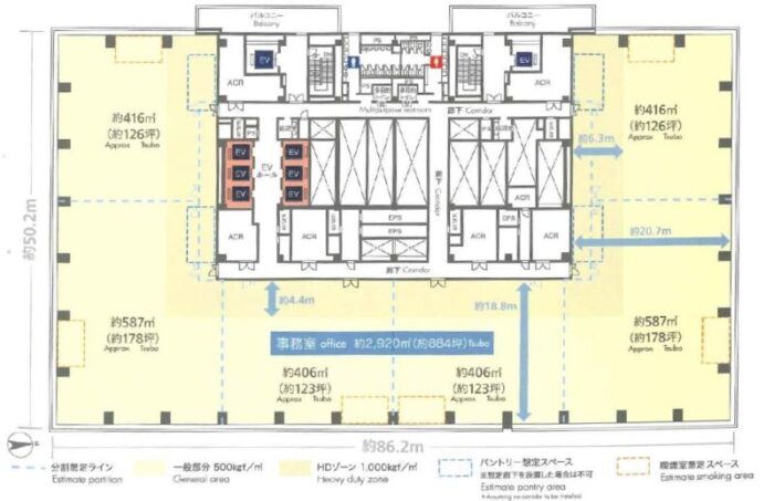 基準階平面図