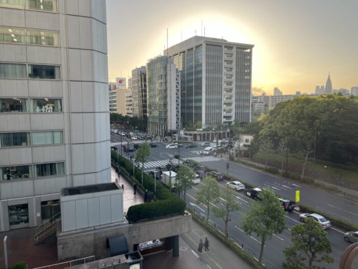 新青山ビル西館の眺望