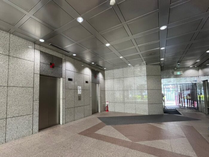 JEI浜松町ビルのエレベーターホール
