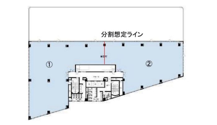 KDX東品川ビル平面図