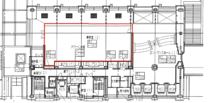 Daiwaリバーゲート２F間取り図