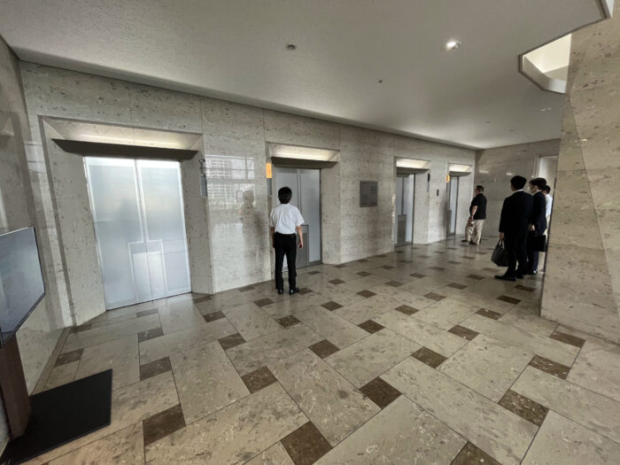 Daiwaリバーゲートエレベーターホール