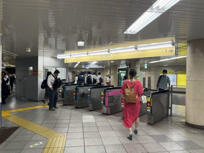 永田町駅　平河町方面改札