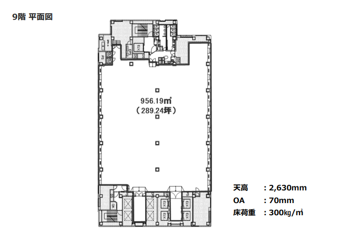 東京フロントテラスの平面図