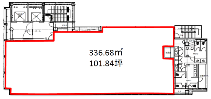 NEWNO浅草の平面図