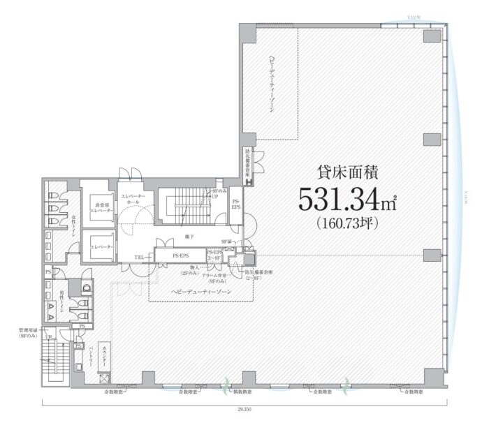 基準階平面図