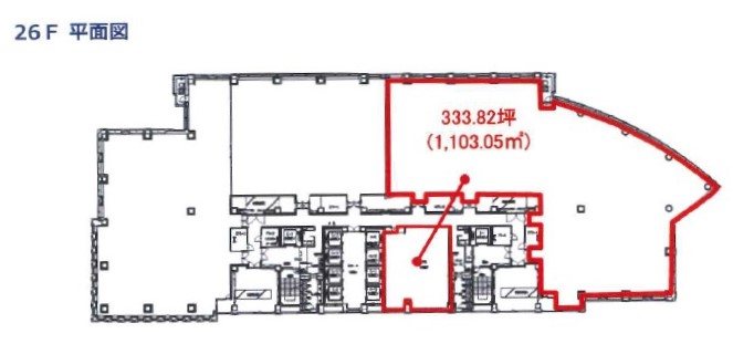 26階平面図