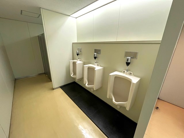 ルーシッドスクエア東陽町の男性用トイレ