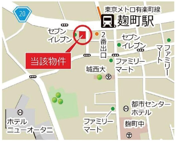 VORT紀尾井町 地図