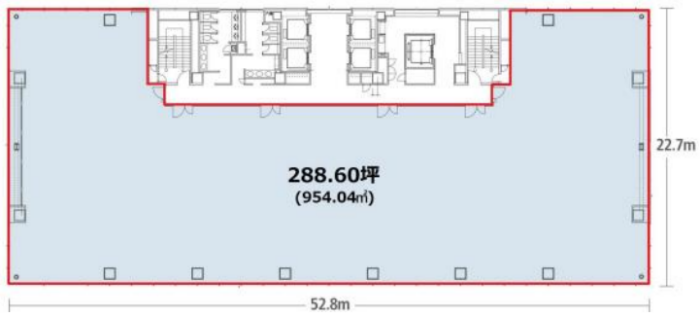 Daiwa晴海　平面図