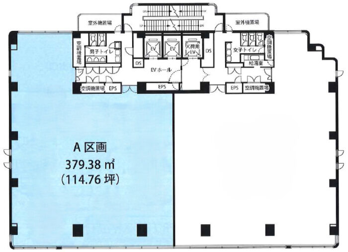 BPRプレイス神谷町　平面図