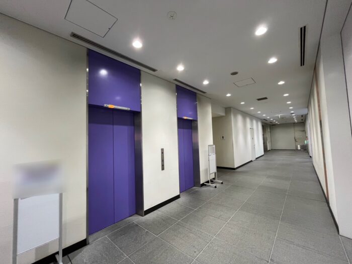 横浜ビジネスパーク テクニカルセンター　エレベーターホール