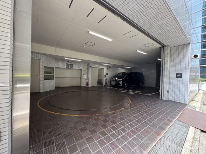 渋谷センタープレイスの駐車場