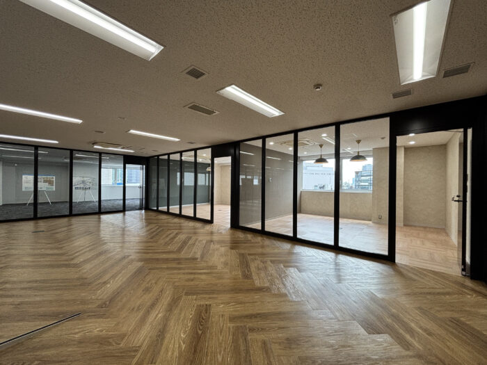 渋谷センタープレイスのハーフセットアップ