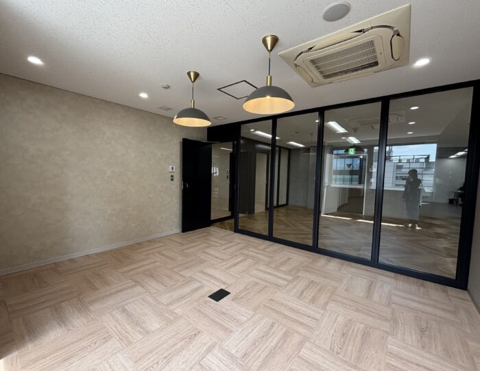 渋谷センタープレイスのハーフセットアップオフィス
