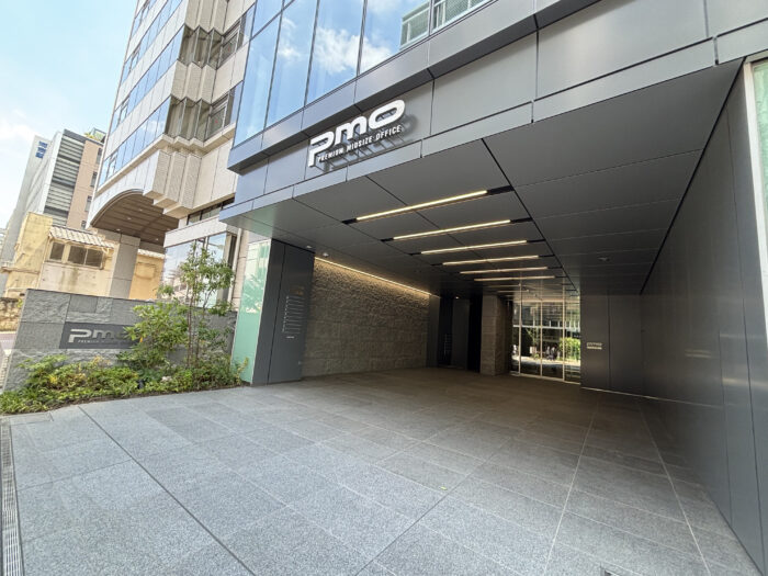 PMO市ヶ谷のエントランス