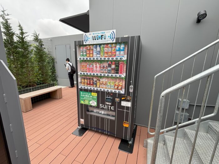 スイテ新御徒町の自動販売機