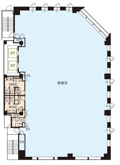 スイテ新御徒町の平面図