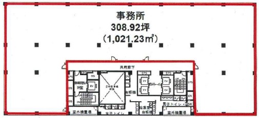 東陽MKビル　平面図