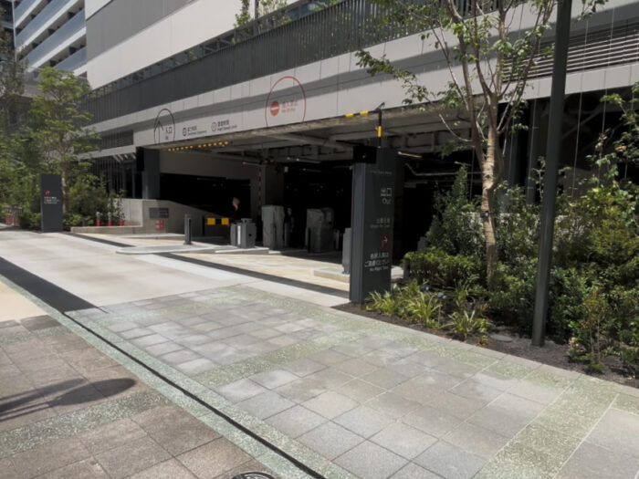 豊洲セイルパークの駐車場