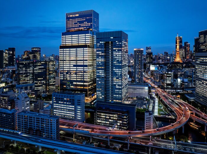ブルーフロント芝浦の夜景